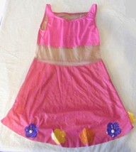 Kelly Medium Adult Pink Hippie Costume (Worn Once) - £15.91 GBP
