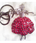 Ballerina in Red Rhinestone Skirt New Free Delivery - $15.18 CAD