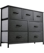 Yitahome 7-Drawer Fabric Dresser, Furniture Storage Tower Cabinet, Organ... - £55.74 GBP