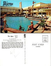 One(1) Florida Miami Aztec Luxury Resort Motel Ladies Swimsuits VTG Postcard - £7.42 GBP