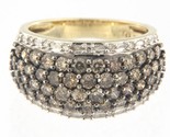Women&#39;s Cluster ring 10kt Yellow Gold 336252 - £479.97 GBP