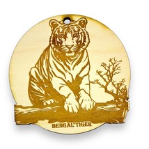 Ornament - Bengal Tiger Raw Wood - £9.83 GBP