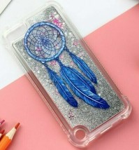 Ipod Touch 5Th 6Th &amp; 7Th Gen - Blue Dreamcatcher Stars Liquid Waterfall ... - $18.99