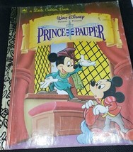Classic Prince and the Pauper - A Little Golden Book - 105-71 - Childrens Book - £1.57 GBP