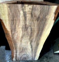 ONE THICK KILN DRIED EXOTIC ROSEWOOD NATURAL EDGE WOOD SLAB ~36&quot; x 16 x ... - $98.95