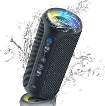 Bluetooth Speakers 40W Loud Stereo Portable Speaker Waterproof Shower Speakers w - £93.36 GBP