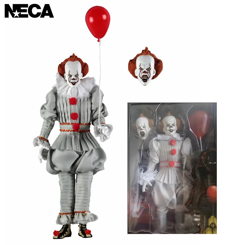 100% In Stock Original NECA IT Pennywise Joker 8 Inch Action Doll Anime - $112.85