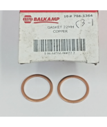 2x Napa Balkamp 704-1364 For Jeep Jeepster Fits 7/8 M22 Copper Drain Plu... - $34.01 CAD