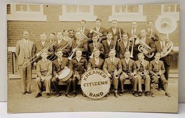 RPPC Kreamer Pennsylvania Citizens Band Real Photo Vintage Postcard D18 - £27.93 GBP