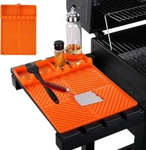 3in1 Silicone Griddle Mat for Blackstone Spatula Holder Drip Pad &amp; Utensil Caddy - £19.13 GBP