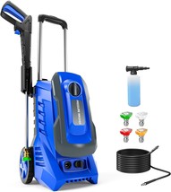 Car Wash Machine Floor Cleaning Blue, Hongdong Electric Pressure Washer ... - $207.98