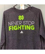 Adidas Climate Notre Dame Fighting Irish NCAA Final Four 2013 long sleev... - $662.57 MXN
