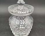 Waterford Crystal Honey Marmalade Jelly Jam Jar Lid Diamond Cut Gothic M... - $39.59