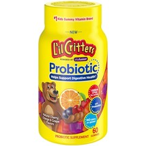 Lil Critters Kids Probiotics Gummies, 60 Count.. - £20.56 GBP