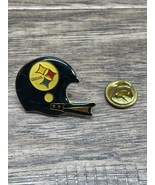 Vintage NFL Pittsburgh Steelers Football Helmet Enamel Lapel Pin KG JD - $9.89