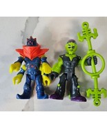  Imaginext Blind Bag Series 6 4 Arm Alien 3&quot; Figure And Green Alien Bundle - $14.84