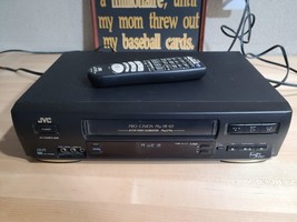 JVC Pro-cision 19u Head Active Video Calibration VCR VHS HR-VP646U Works* Read* - £16.45 GBP