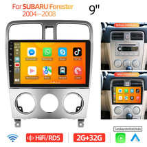 32G For Subaru Forester 2004-2008 Android 13 Car Stereo Radio Gps Player Carplay - £161.46 GBP