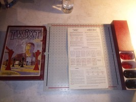 TWIXT Board Game Vintage 1962 3M Bookshelf Games The Strategy Game Of Ba... - $35.63