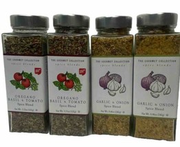 4 X The Gourmet Collection Spice Blends Garlic Onion &amp; Oregano - $65.00