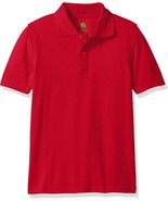 Classroom School Uniforms Kids&#39; Unisex Youth Pique Polo Youth Large (12/... - £7.84 GBP