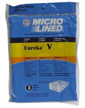 DVC Microlined Vacuum Bags Designed To Fit Eureka Style V Canister Vacuu... - $4.95
