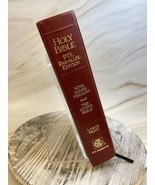 1983 &quot;Holy Bible KJV&quot;-PTL Parallel Edition, PTL Pub.-Large Print-Burgund... - £30.84 GBP