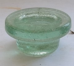 Vintage Aqua Green Glass Bottle Replacement Stopper Top ONLY #58 - $352.39 MXN