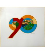 Mordechai Rosenstein Silkscreen 1991 Pencil Signed Limited Edition Print - $308.36 CAD