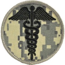 CADUCEUS EMBROIDERED CAMO PATCH EMT EMS FIRE NURSE PARAMEDIC MEDIC - £22.92 GBP