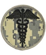 CADUCEUS EMBROIDERED CAMO PATCH EMT EMS FIRE NURSE PARAMEDIC MEDIC - £22.92 GBP