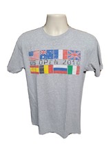 2010 US Open Adult Medium Gray TShirt - £15.82 GBP