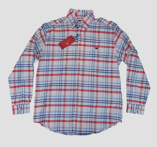Southern Marsh Belfort Oxford L/s Plaid Men&#39;s Shirt Sz Med Orig - $33.20