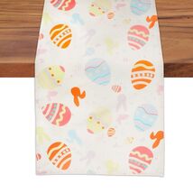 QIHOMPIB Easter Table Runner Colorful Eggs Polyester 13x72 Inch - $10.16 QIHOMPIB Easter Table Runner Colorful Eggs Polyester 13x72 Inch - $10.16