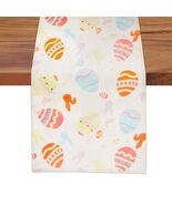 QIHOMPIB Easter Table Runner Colorful Eggs Polyester 13x72 Inch - $188.43 MXN QIHOMPIB Easter Table Runner Colorful Eggs Polyester 13x72 Inch - $188.43 MXN