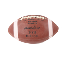 Vintage 60s MacGregor F711 Official Top Grain Leather Football Bart Starr AS IS - £63.42 GBP