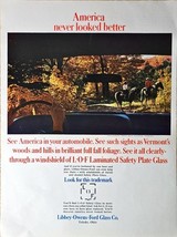 Libbey Owens Ford Print Ad Glass Manufacturing Company Vintage 1960s - $190.25 MXN