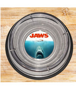 Jaws Shark Movie Pet Bowl Dog Cat Food Drink Clear holds 14oz. - £11.26 GBP