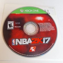 NBA 2K17 Microsoft Xbox One Great Condition Video Game Disc Only - $4.94