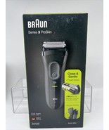 Braun Series 3 ProSkin 3000s Rechargeable Men&#39;s Electric Shaver Razor Tr... - $44.99