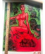 NEW 2025 LACC Exclusive Return of the Living Dead Zombie Trash 24&#39;&#39; x 18&#39;&#39; - $2,149.17 MXN