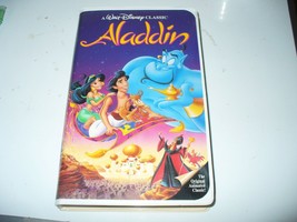 Aladdin (VHS, 1993) Black Label Edition - £2.28 GBP