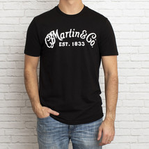 Martin Classic Solid Logo T-Shirt, Black X-Large - £19.66 GBP