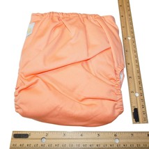 Orange - LBB Reuse Pocket Cloth Diapers - Reusable Washable - Adjustable Snap - £2.37 GBP