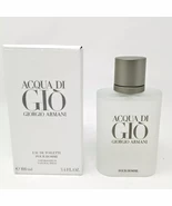ACQUA DI GIO BY GIORGIO ARMANI for men,3.4 oz,sealed,authentic,100 % gen... - $80.32