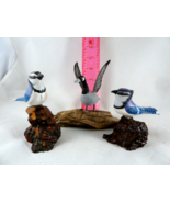 Wood Carved Painted Birds - $35.26 CAD