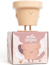 Standing Indoor Plant Pot, Unique Cute Flower Pot with Face, 3.5 Inch - £31.89 GBP