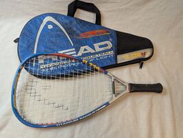Head TI.220 PZ Titanium Racquetball Racquet Power Zone System &amp; Matching... - $29.69