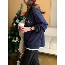 Korean Style Pullover Top Female College Simple Women&#39;s Autumn New Loose Casual  - £70.98 GBP
