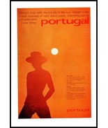 1975 Portugal Vacation Travel Vintage Print Ad Sun Blue Water Gold Sand ... - £8.47 GBP